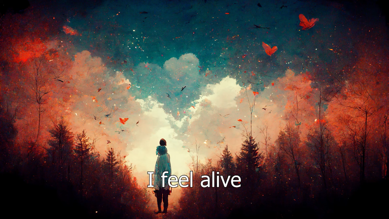 Queen'in efsane parçası Don't Stop Me Now sözleri yapay zeka yardımı ile sanat eserlerine dönüştürüldü! 3