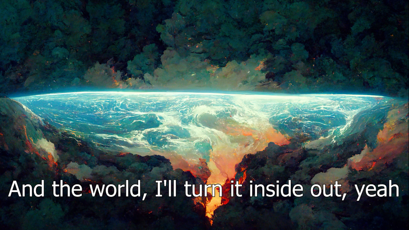 Queen'in efsane parçası Don't Stop Me Now sözleri yapay zeka yardımı ile sanat eserlerine dönüştürüldü! 4