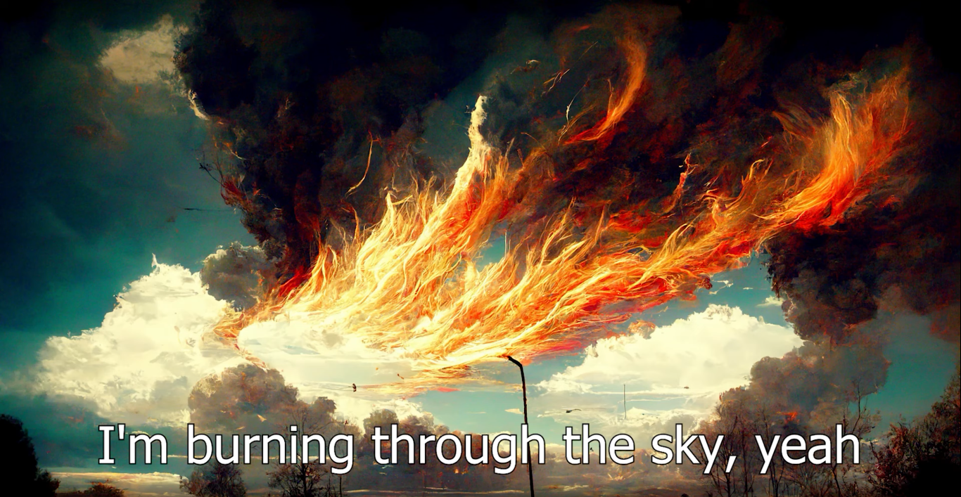 Queen'in efsane parçası Don't Stop Me Now sözleri yapay zeka yardımı ile sanat eserlerine dönüştürüldü! 31