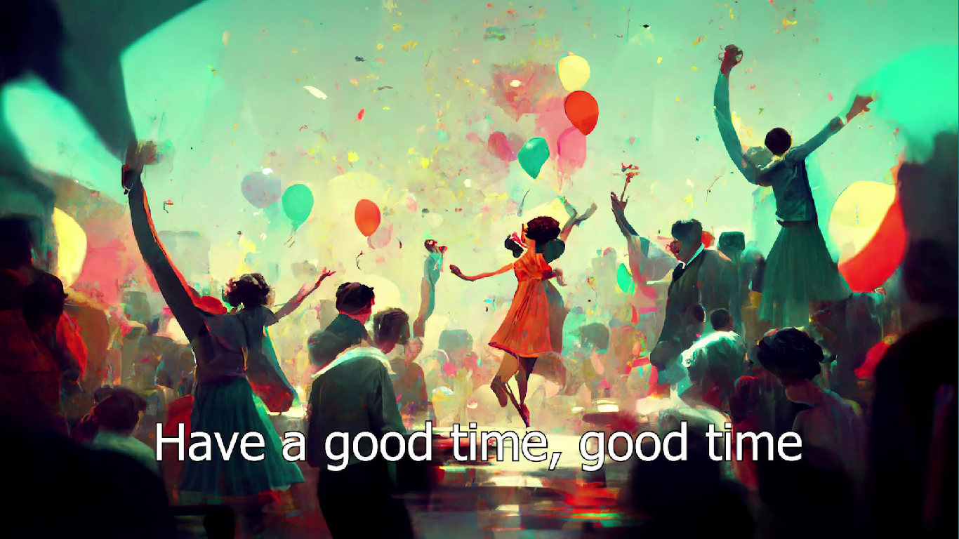 Queen'in efsane parçası Don't Stop Me Now sözleri yapay zeka yardımı ile sanat eserlerine dönüştürüldü! 40