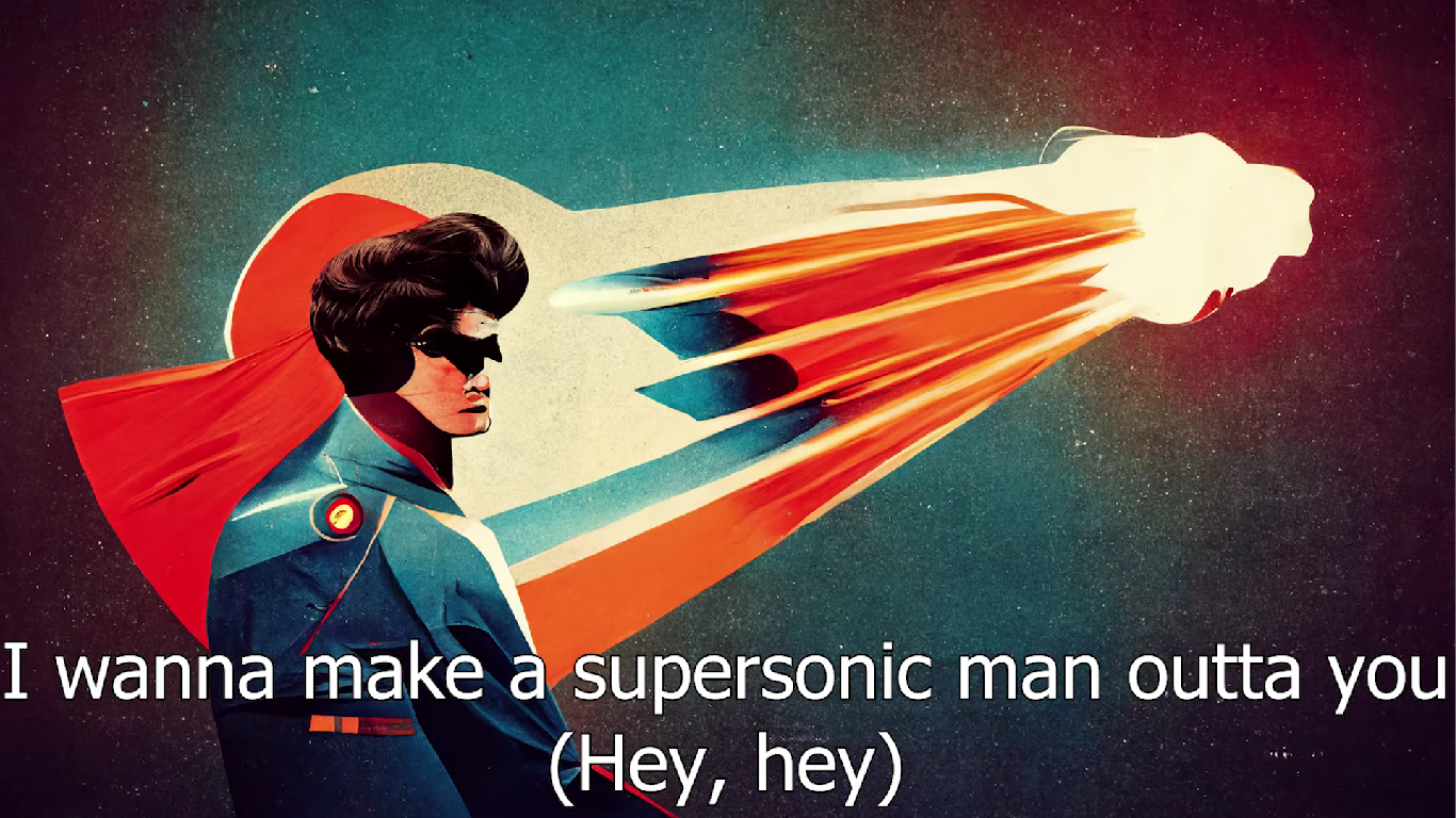 Queen'in efsane parçası Don't Stop Me Now sözleri yapay zeka yardımı ile sanat eserlerine dönüştürüldü! 46