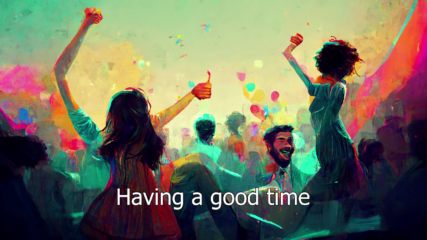 Queen'in efsane parçası Don't Stop Me Now sözleri yapay zeka yardımı ile sanat eserlerine dönüştürüldü! 9