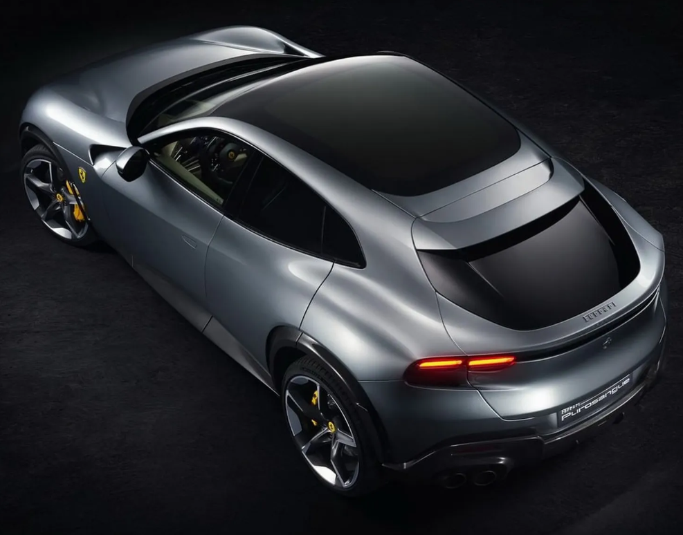 Ferrari yaparsa böyle yapar: V12 motorlu crossover Ferrari Purosangue tanıtıldı! 5