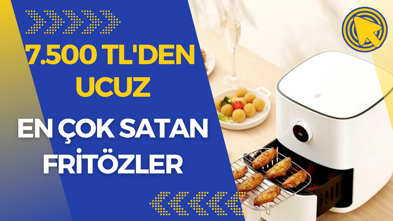 7500 TL altı en çok satan 5 fritöz! Çıtır ve az yağlı yemekler pişirin 1