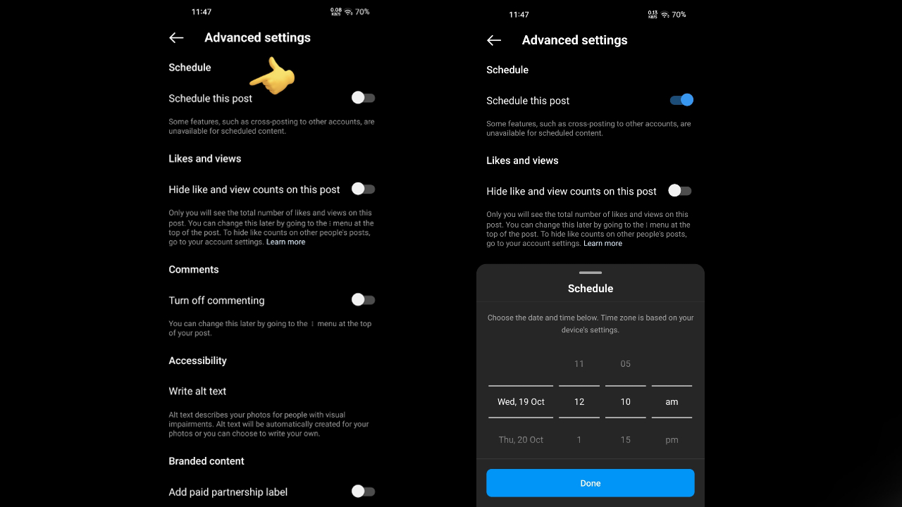 Instagram'a 4 yeni özellik geliyor: Gönderi zamanlama ve daha fazlası 2