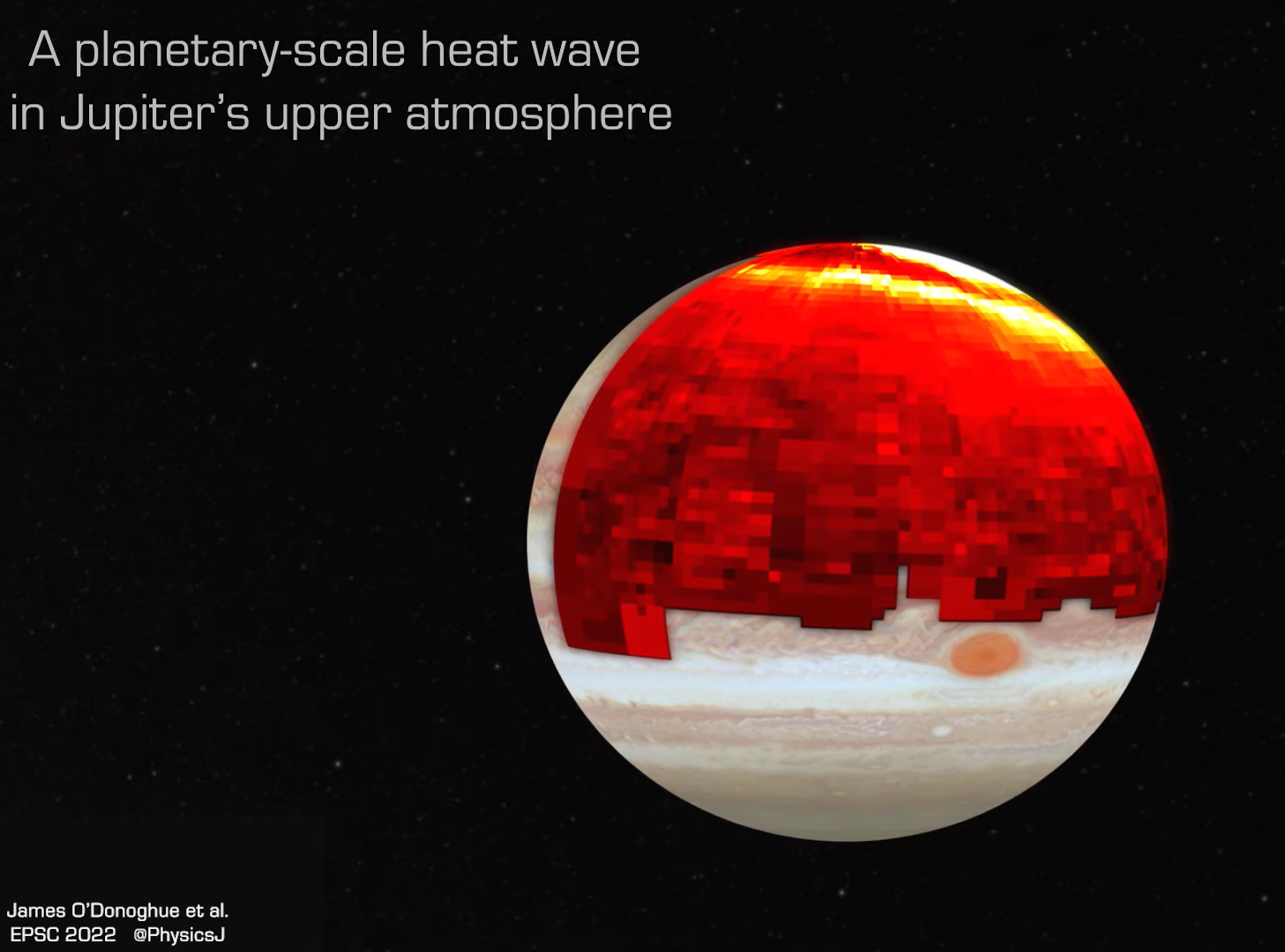 Jüpiter alev aldı: Dev bir ısı dalgası gezegeni sarıyor! 3