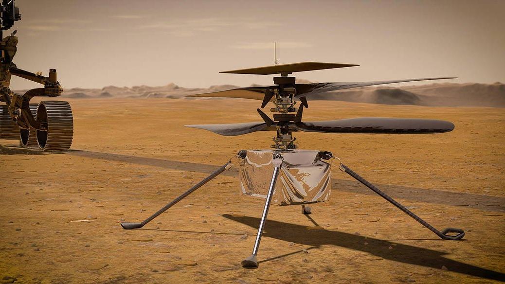 Mars helikopteri havalanırken bir cisme takıldı: NASA,  cismi araştırmaya başladı! 1