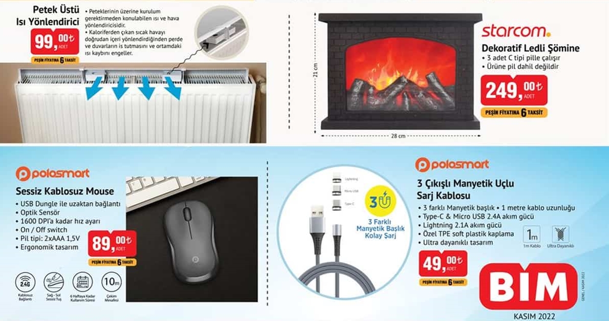 11 Kasım BİM aktüel teknoloji ürünleri: TCL TV,  robot süpürge,  bisiklet çeşitleri ve daha fazlası 4