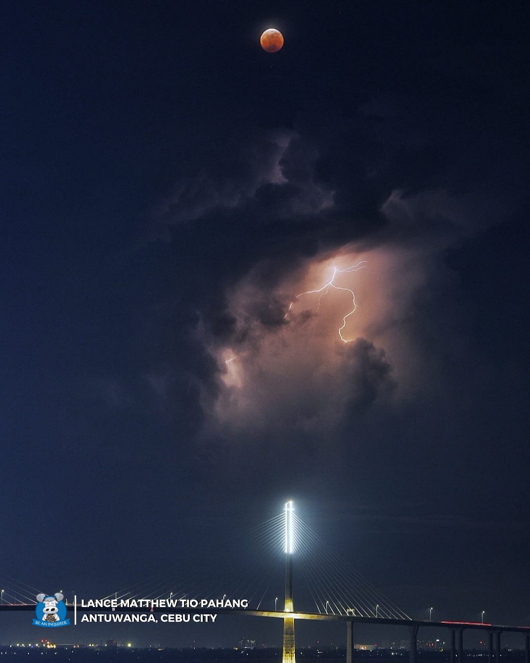 İşte dünyanın dört bir yanından Kanlı Ay Tutulması manzaraları: 2025'e kadar bir daha görmeyeceğiz 7