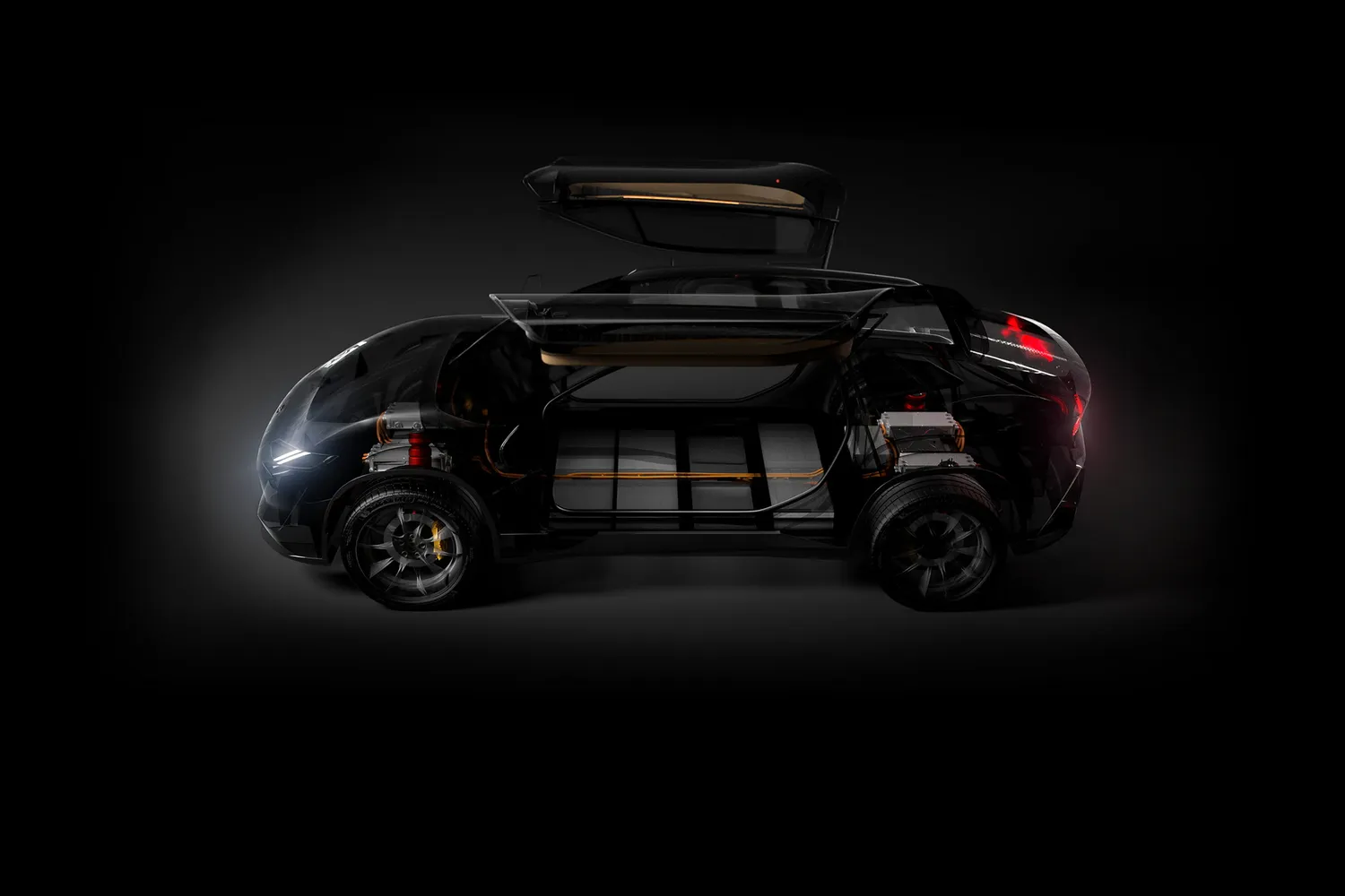 2000 beygir gücündeki elektrikli SUV Drako Dragon tanıtıldı 10