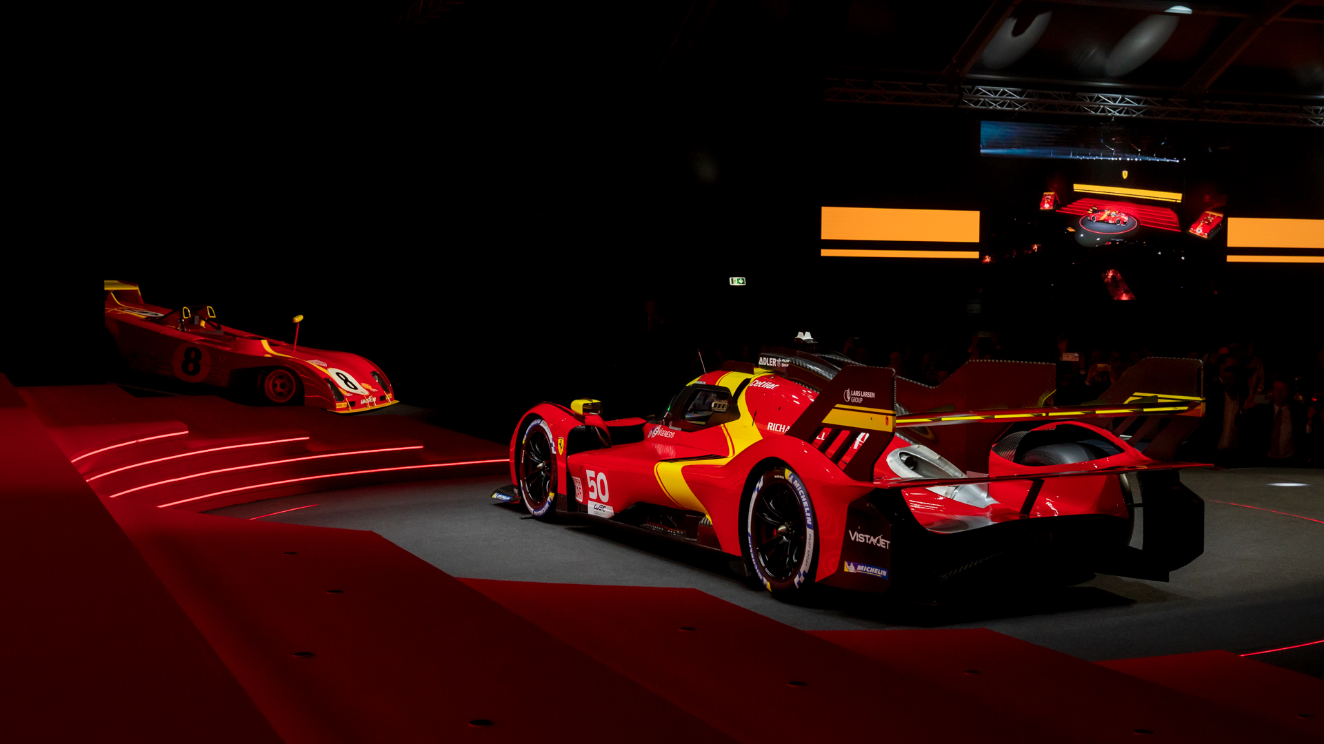 Ferrari,  yeni sezonda yarışacağı 2023 Ferrari 499P Le Mans Hypercar'ı görücüye çıkardı! 8