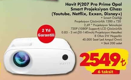 havit-projeksiyon