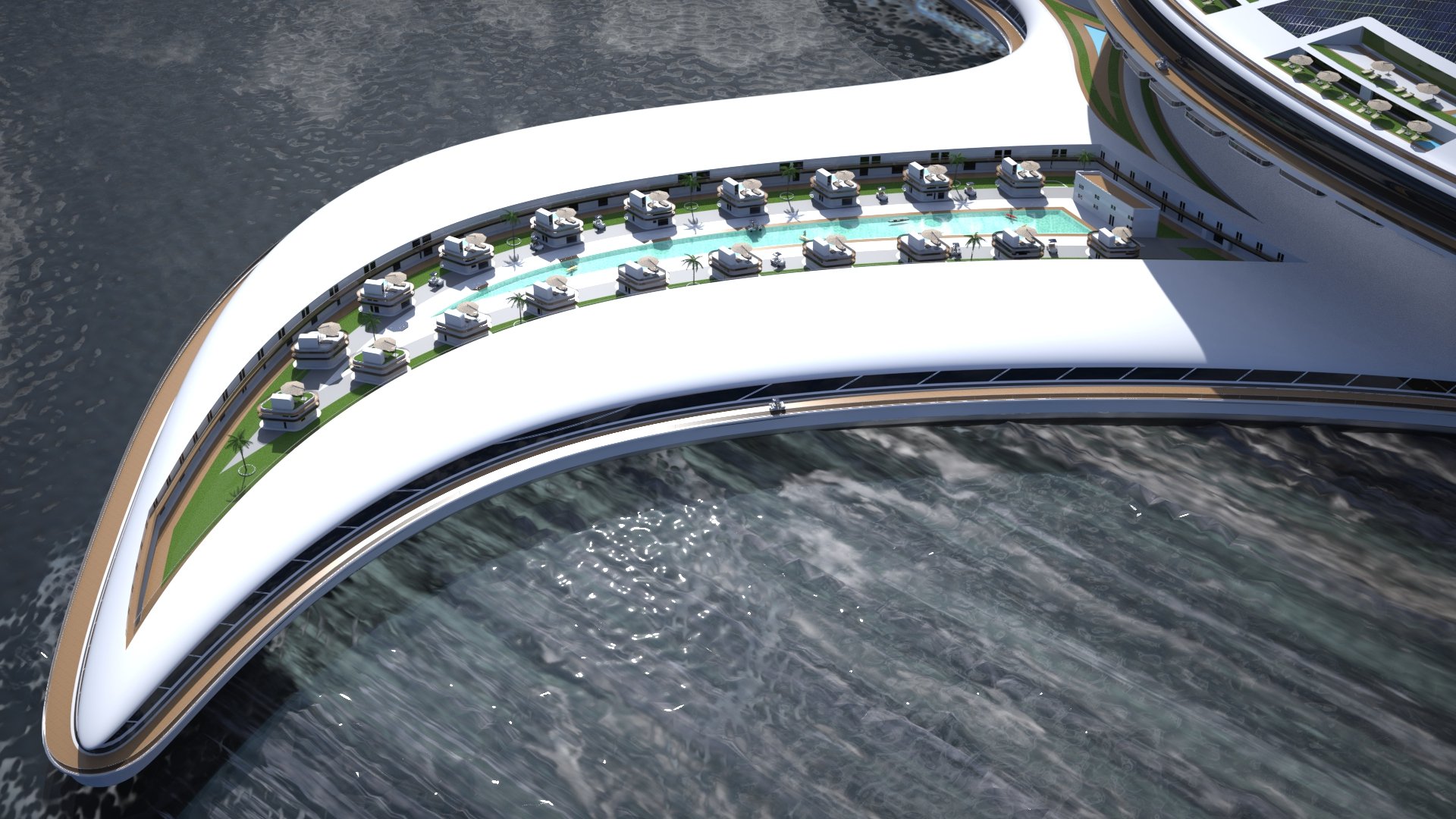 Suudi Arabistan'dan 8 milyar dolarlık kaplumbağa şeklinde yüzen şehir: Pangeos 4