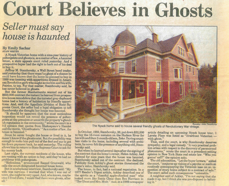 Mahkeme kararı ile resmi olarak 'hayaletli' kabul edilen evin bir garip hikayesi 8