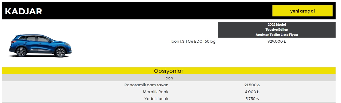 Renault'dan fiyatlara zam: İşte Aralık 2022 Renalut fiyat listesi 7