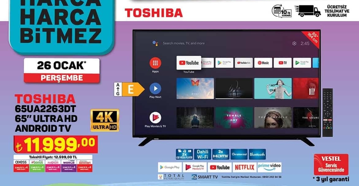 Toshiba 65UA2263DT-1