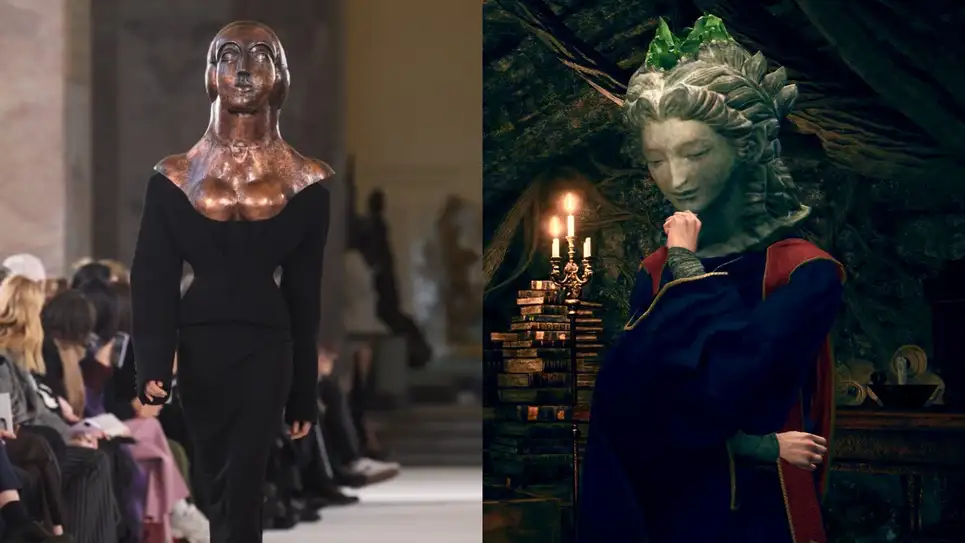 Schiaparelli'nin yeni defilesi akıllara Elden Ring'i getirdi 6