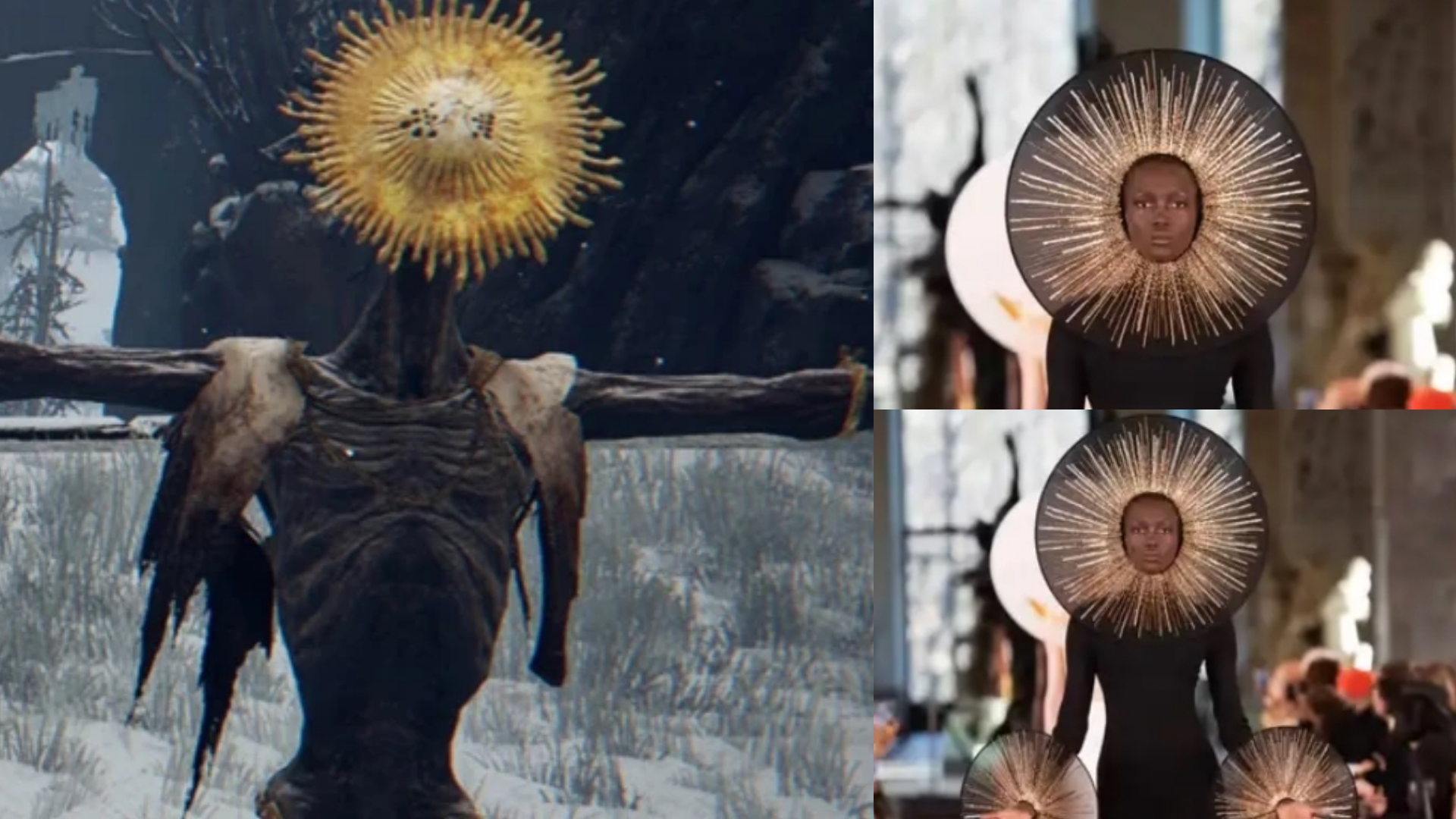 Schiaparelli'nin yeni defilesi akıllara Elden Ring'i getirdi 4