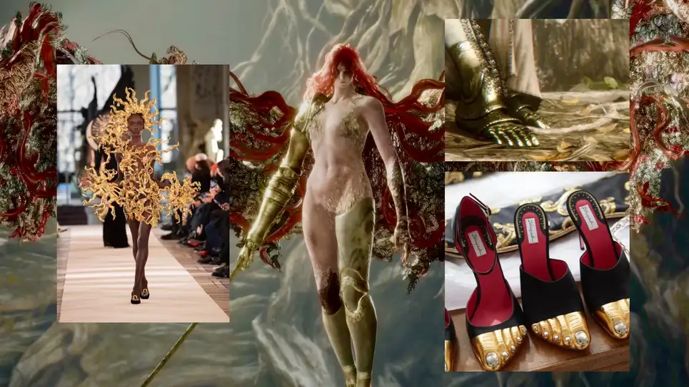 Schiaparelli'nin yeni defilesi akıllara Elden Ring'i getirdi 9