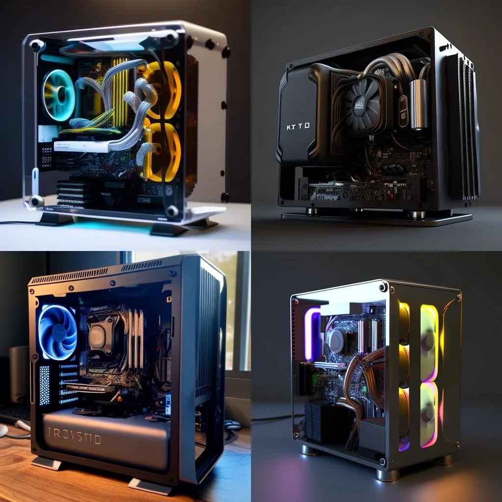 Yapay zeka tarafından oluşturulan PC kasa tasarımları adeta gelecekten gelmiş gibi 6