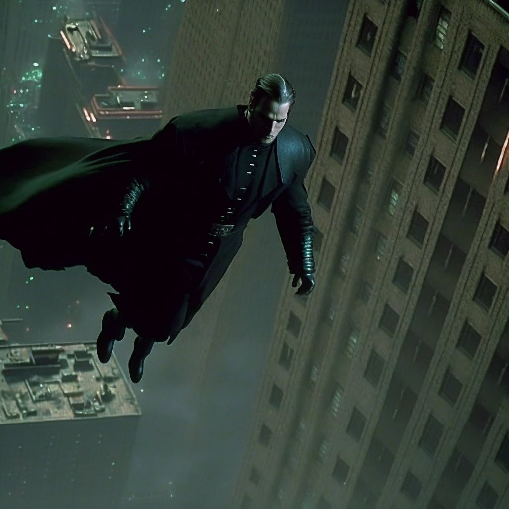 Matrix 80'lerde çekilmiş olsaydı nasıl olurdu? Yapay zeka cevabını verdi 10