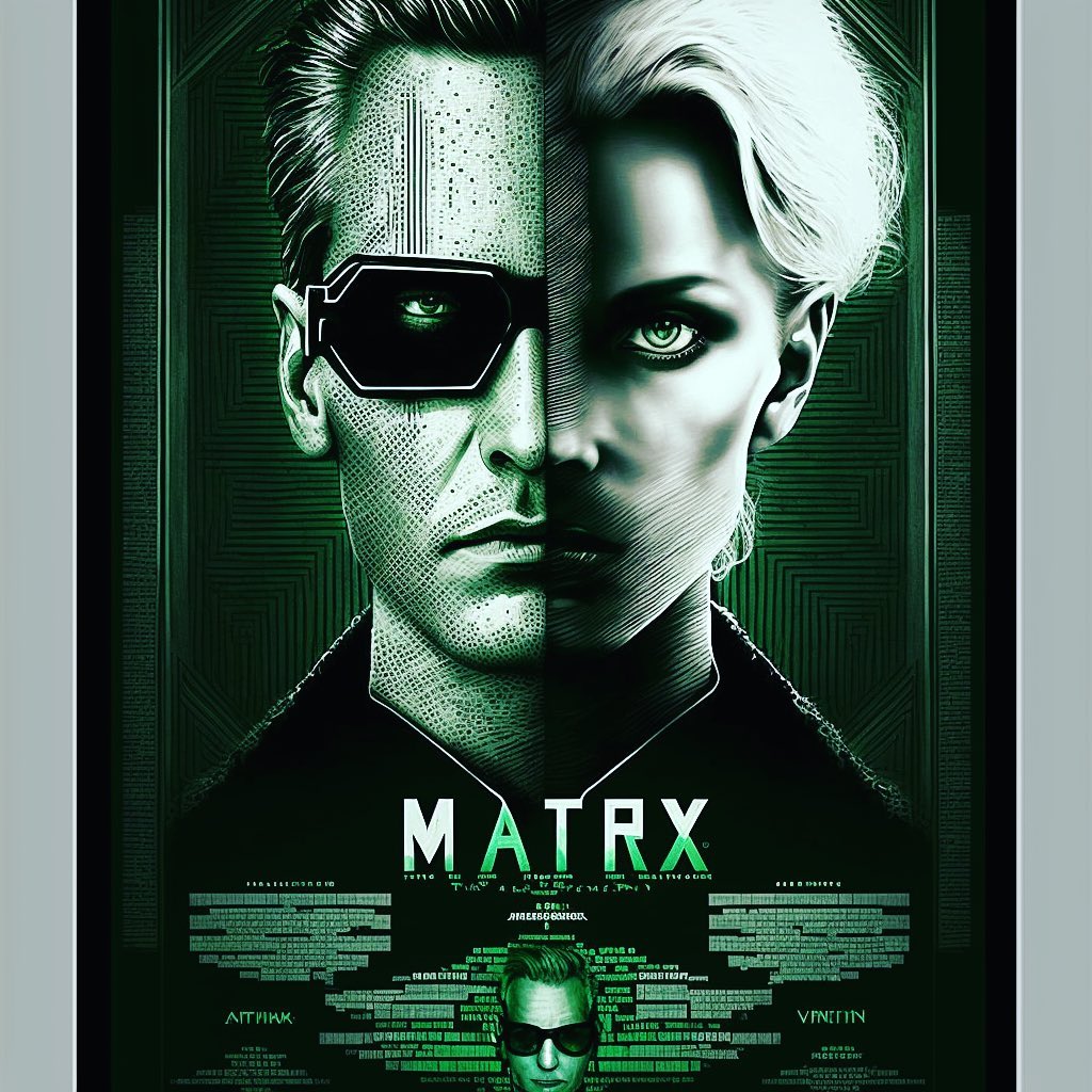 Matrix 80'lerde çekilmiş olsaydı nasıl olurdu? Yapay zeka cevabını verdi 2