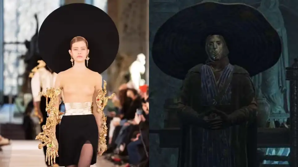 Schiaparelli'nin yeni defilesi akıllara Elden Ring'i getirdi 3