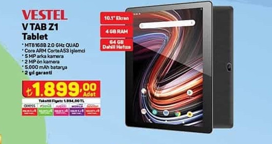 vestel tablet