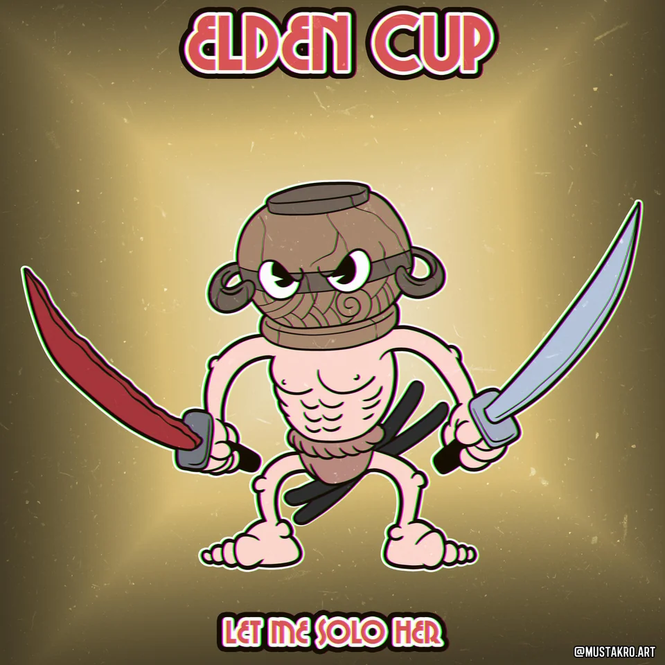 Elden Ring bossları Cuphead düşmanları olarak yeniden tasarlandı: Sonuçlar harika 20