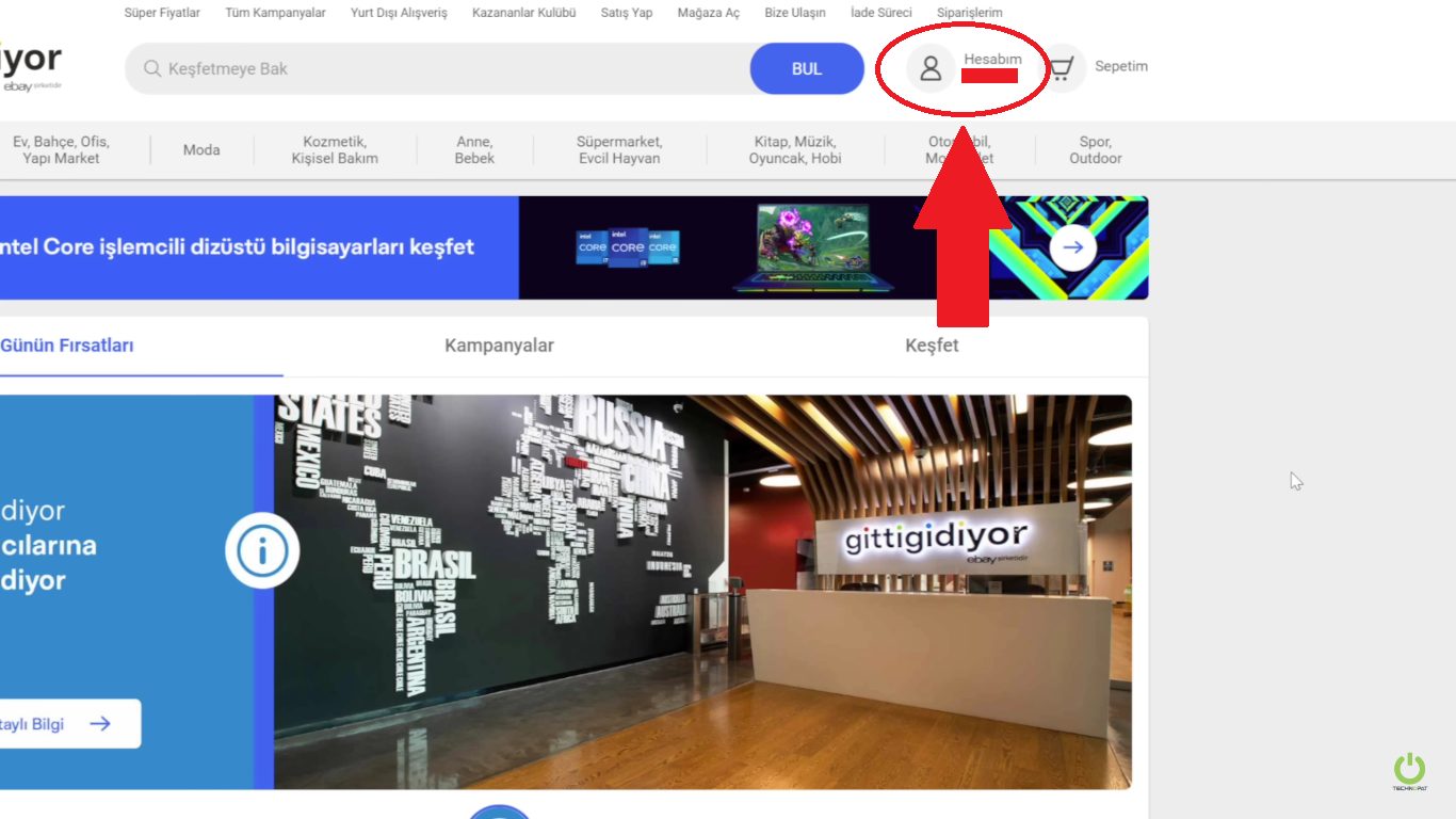Gittigidiyor hesap silme nasıl yapılır?