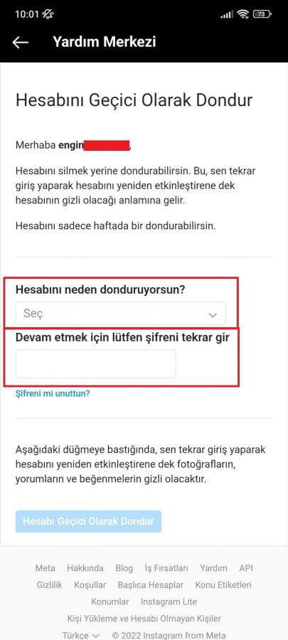 Instagram hesap silme nasıl yapılır?