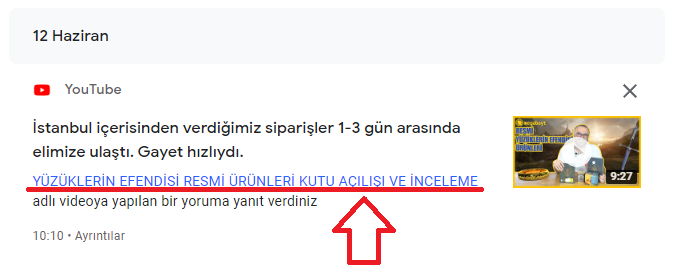 Youtube yorum geçmişi nasıl bulunur?