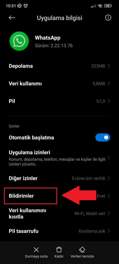 WhatsApp bildirim gelmiyor sorunu nasıl çözülür?