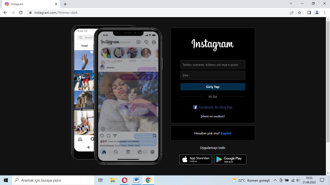 Instagram karanlık mod nasıl yapılır? 